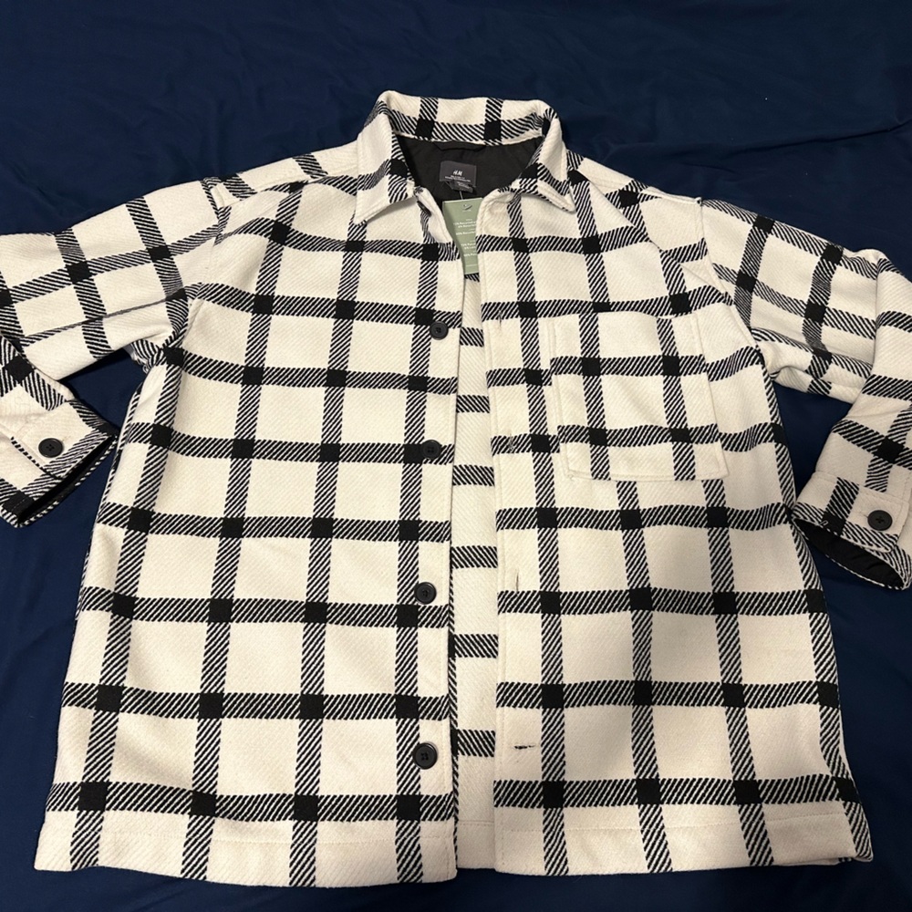 Black and White flannel jacket from H&M